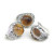 Комплект кольцо и серьги с тигровым глазом КС1147-1313