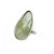 Комплект кольцо и серьги с зеленым апатитом КС7501