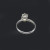 Кольцо с кристаллом горного хрусталя (бриллиантом Геркмайера) Д1302К